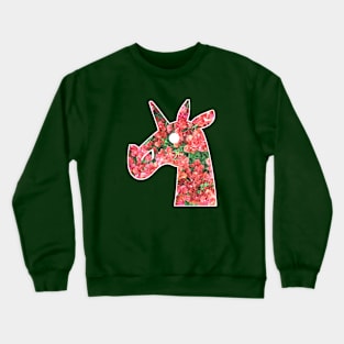 Bougainvillea Unicorn Crewneck Sweatshirt